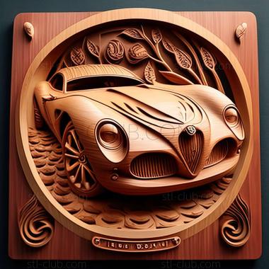 3D модель Alfa Romeo Giulia TZ (STL)